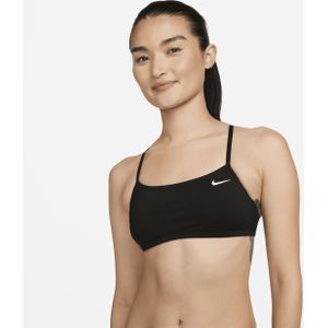 Nike Essential Bikinitop met racerback - Zwart