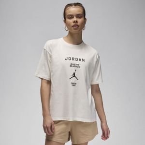 Jordan - Gfx - T-shirt - Beige - 100% Katoen - Oversized Pasvorm