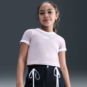 Nike - Sportswear - T-shirt - Zwart - Katoen