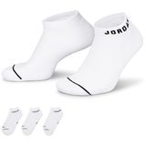Jordan Everyday No-Show sokken (3 paar) - Wit