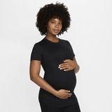 Nike - M One Maternity - Damestrui - Zwart - Korte Mouwen