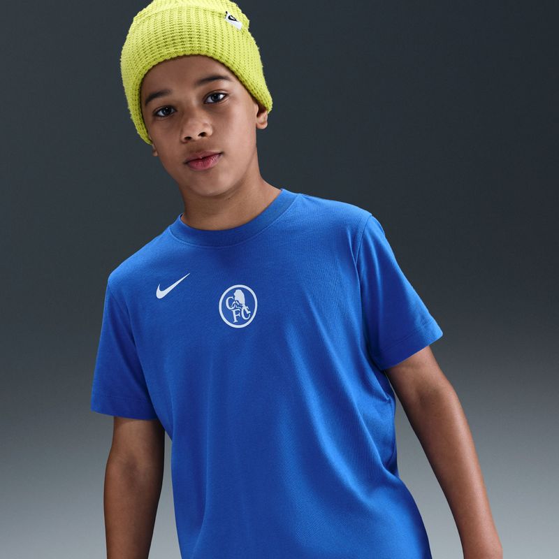 Chelsea FC Nike Total 90 voetbalshirt voor kids - Blauw