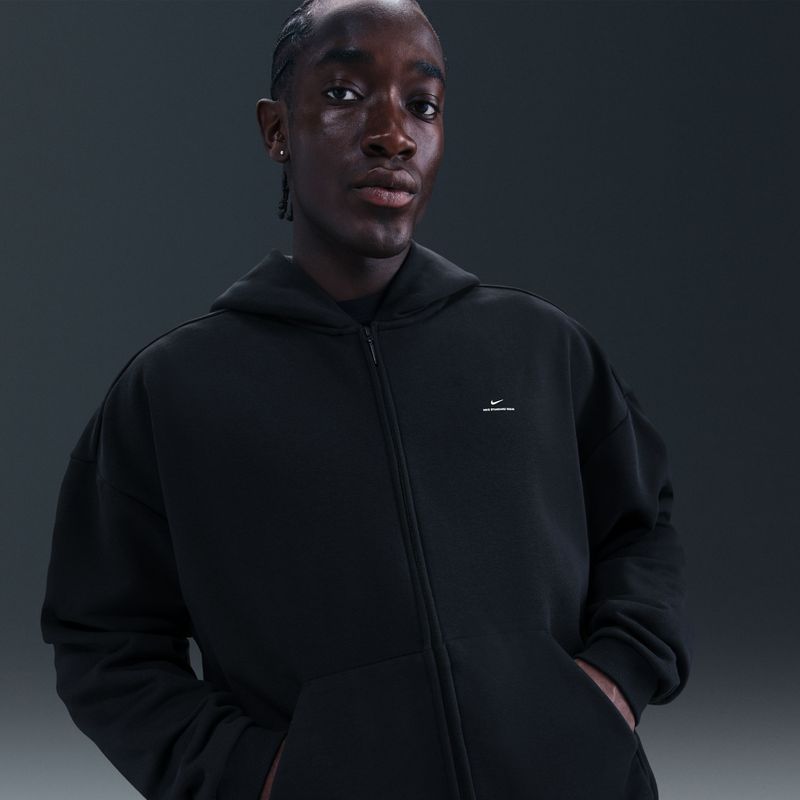 Nike Standard Issue Hoodies Heren - Zwart - Maat XXL - Katoen Fleece