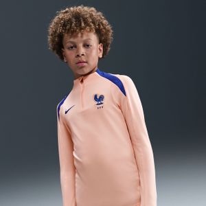 FFF Strike Nike Dri-FIT voetbaltrainingstop voor kids - Roze