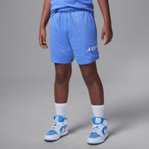 Jordan Dri-FIT Baseline kindershorts van mesh - Blauw