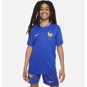 FFF (herenelftal) 2024/25 Stadium Thuis Nike Dri-FIT replica voetbalshirt voor kids - Blauw