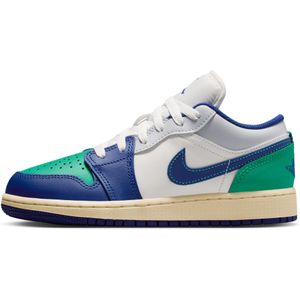 Jordan - AJ1 Low - Kindersneakers - Wit - Mesh/Synthetisch