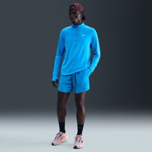 Nike Stride Dri-FIT hardloopshorts met binnenbroek voor heren (18 cm) - Blauw