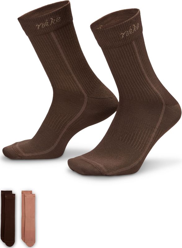 Nike - Everyday Plus - Sportsokken - Meerkleurig - 2 Paar