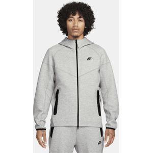 Nike Sportswear Tech Fleece Windrunner Hoodie met rits voor heren - Grijs