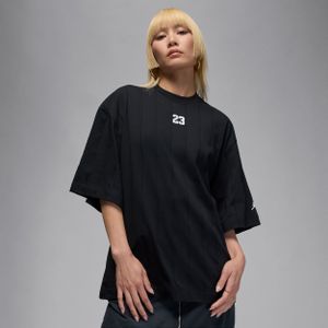 Jordan Brooklyn top met ruimvallende pasvorm voor dames - Zwart