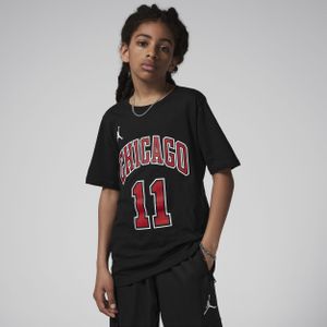 Chicago Bulls Statement Edition Jordan NBA-shirt voor kids - Zwart
