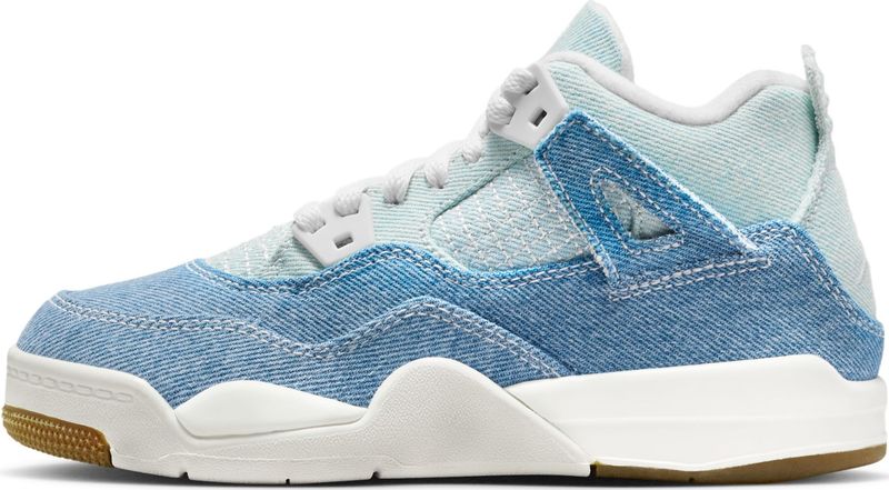 Jordan Retro 4 - Peuterschoenen - Wit - Leer