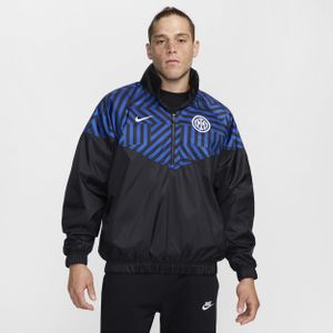 Inter Milan Windrunner Thuis Nike voetbalanorak voor heren - Zwart