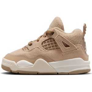Jordan 4 Retro schoenen voor baby's/peuters - Bruin