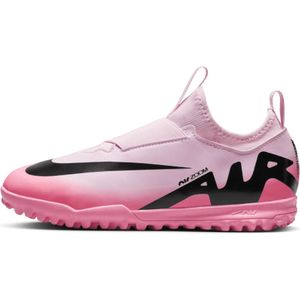 Nike Jr. Mercurial Vapor 15 Academy low-top voetbalschoenen voor kids (turf) - Roze