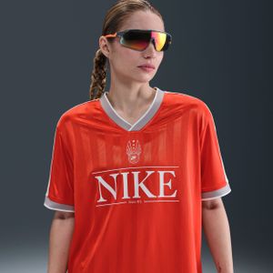 Nike - Sportswear - Jersey Damestop - Rood - V-hals