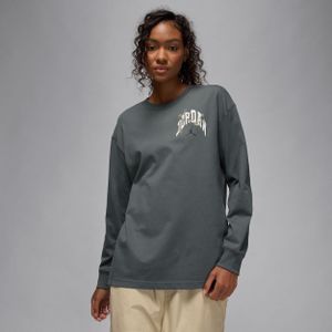 Jordan Brooklyn Realtree T-shirt met lange mouwen voor dames - Grijs