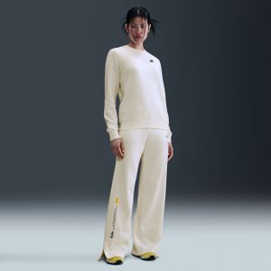 Nike Sportswear Broek met wijde pijpen voor dames - Wit