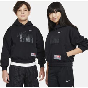 Nike Culture of Basketball fleecehoodie voor kids - Zwart