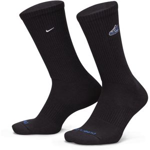 Nike Everyday Plus Crew sokken met demping (1 paar) - Zwart