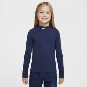 Nike Sportswear top met lange mouwen voor meisjes - Blauw