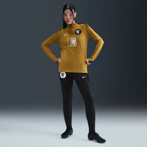 Nederland Strike Nike Dri-FIT knit voetbalbroek voor dames - Zwart