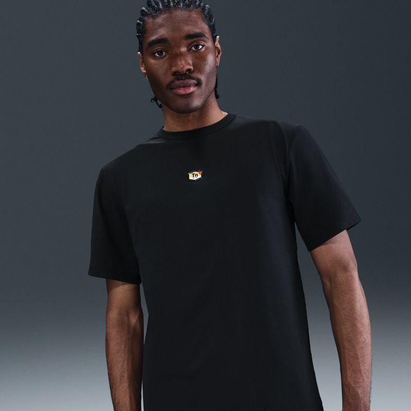 Nike - Tuned T-shirts - Zwart - Heren - Poly Jersey