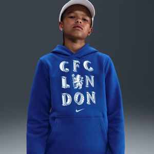 Nike - Chelsea FC Club - Voetbalhoodie - Blauw