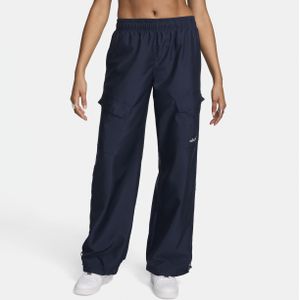 Nike Sportswear geweven cargobroek voor dames - Blauw
