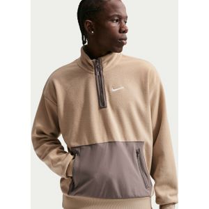 Nike top van polarfleece voor heren - Bruin