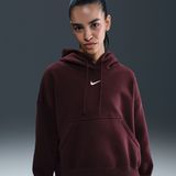Nike Phoenix Fleece Extra oversized hoodie voor dames - Rood