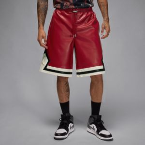 Air Jordan shorts van imitatieleer voor heren - Rood