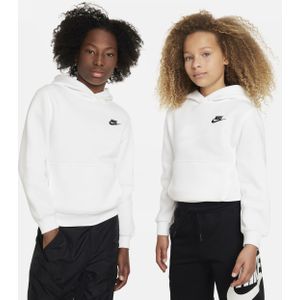 Nike Sportswear Club Fleece Hoodie voor kids - Wit