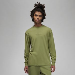 Jordan Wordmark T-shirt met lange mouwen voor heren - Groen