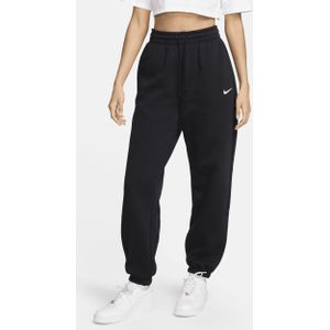 Nike Sportswear Phoenix Fleece Oversized joggingbroek met hoge taille voor dames - Zwart