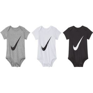 Nike Driedelige rompertjesset voor baby's (0-6 maanden) - Wit