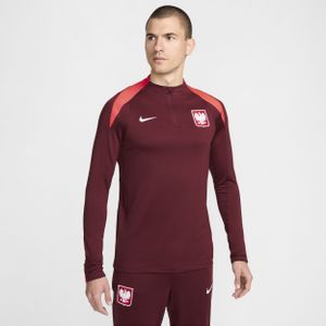 Polen Strike Nike Dri-FIT voetbaltrainingstop voor heren - Rood