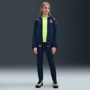 FC Barcelona Derde Nike Total 90 geweven voetbaltrainingspak voor kids - Blauw