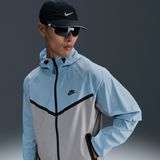 Nike - Tech Geweven Windrunner - Herenjack - Grijs - Rits Over De Hele Lengte