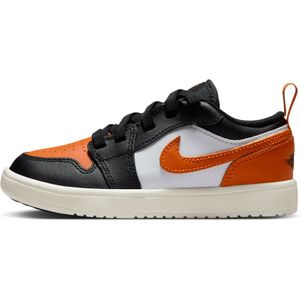 Jordan - Aj1 Low - Peuterschoenen - Zwart - Leer