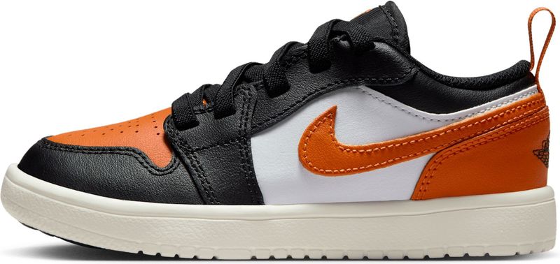 Jordan - Aj1 Low - Peuterschoenen - Zwart - Leer