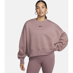 Nike Sportswear Phoenix Fleece extra oversized sweatshirt met ronde hals voor dames - Paars