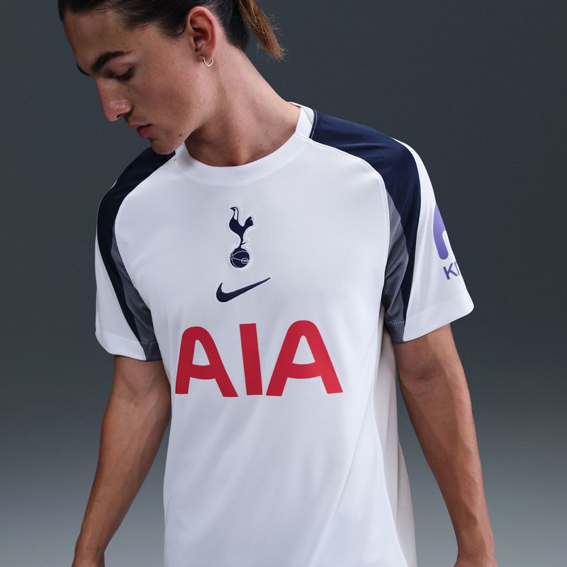 Tottenham Hotspur 2025/26 Stadium Thuis Nike Dri-FIT replicavoetbalshirt voor heren - Wit