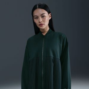 Nike geplooide damesjas - Groen