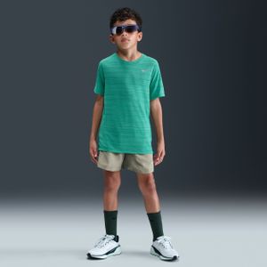 Nike Multi trainingsshorts met Dri-FIT voor jongens - Groen