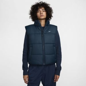 Nike Classic Puffer Therma-FIT ruimvallende bodywarmer voor dames - Blauw