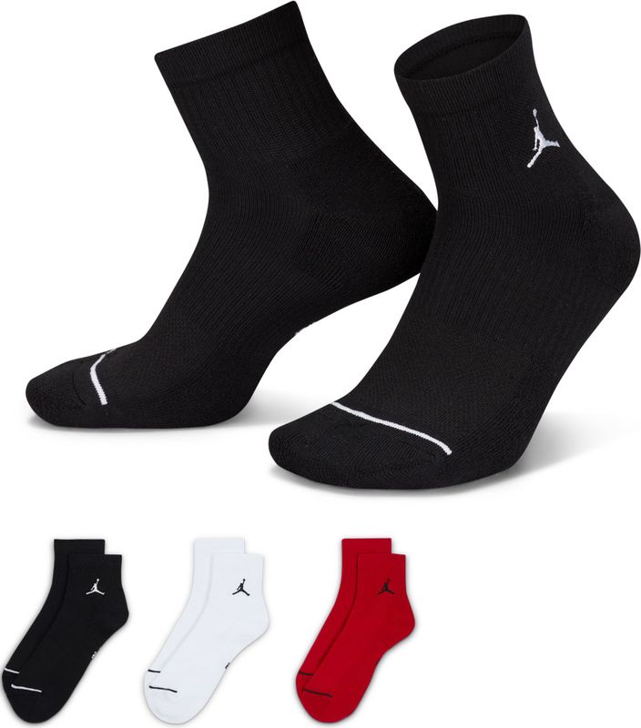 Jordan Everyday - Enkelsokken - Meerkleurig - 3 Paar