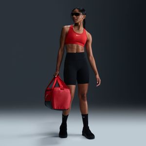 Nike - Universa - Bikershorts - Grijs - Hoge Taille - Zonder Naad Aan De Voorkant