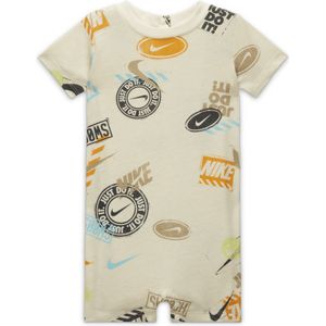 Nike Wild Air Printed Romper Rompertje voor baby's - Wit